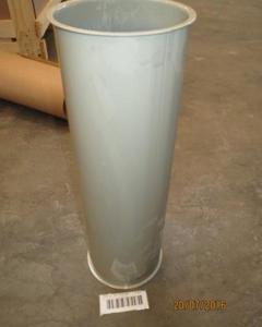 Pipe D150 0.5m 2.0mm painted M&M